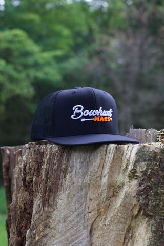 1) Flat Brim Script Hat
