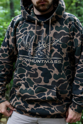 Camo droptine hoodie